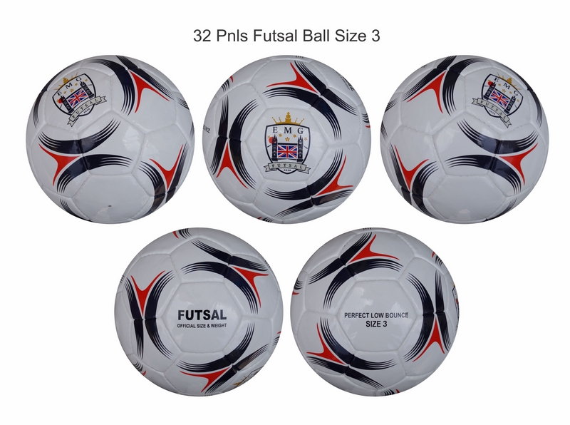 Custom Football Ball - 32 Panel Size 3 PU Futsal 'London'