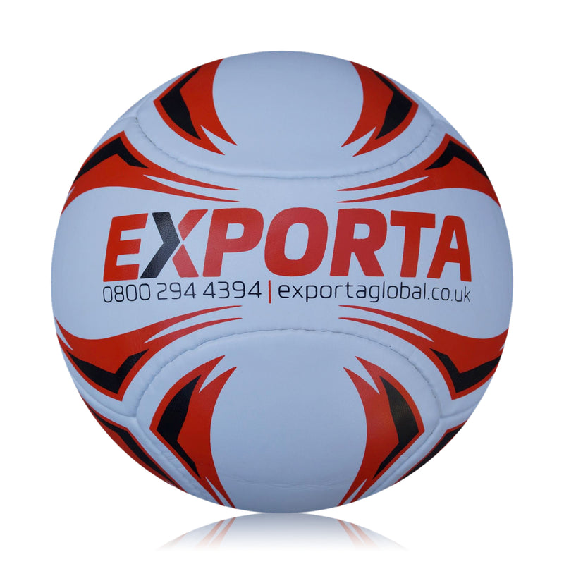 Custom Football Ball - 6 Panel Size 5 PVC 'Exporta'