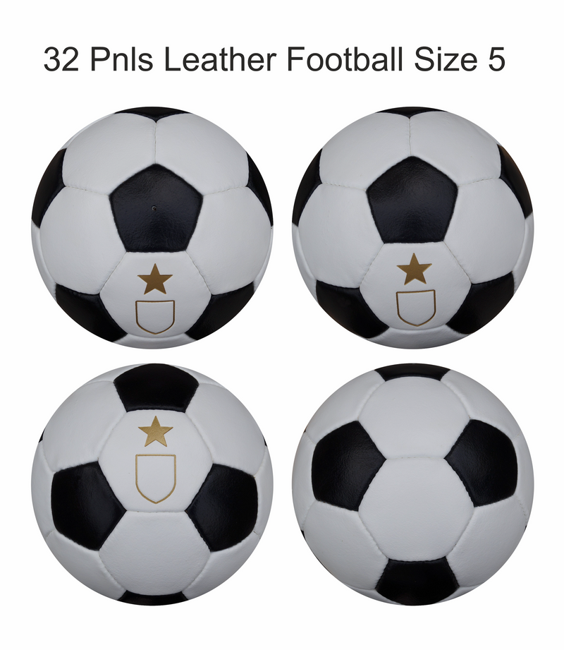 Custom Football Ball - 32 Panel Size 5 Real Leather 'Stadio'