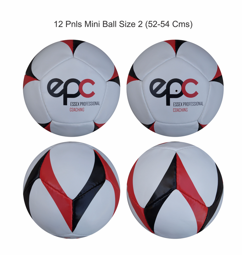 Custom Football Ball - 12 Panel Size 2 PVC  'Essex Professional Coaching'