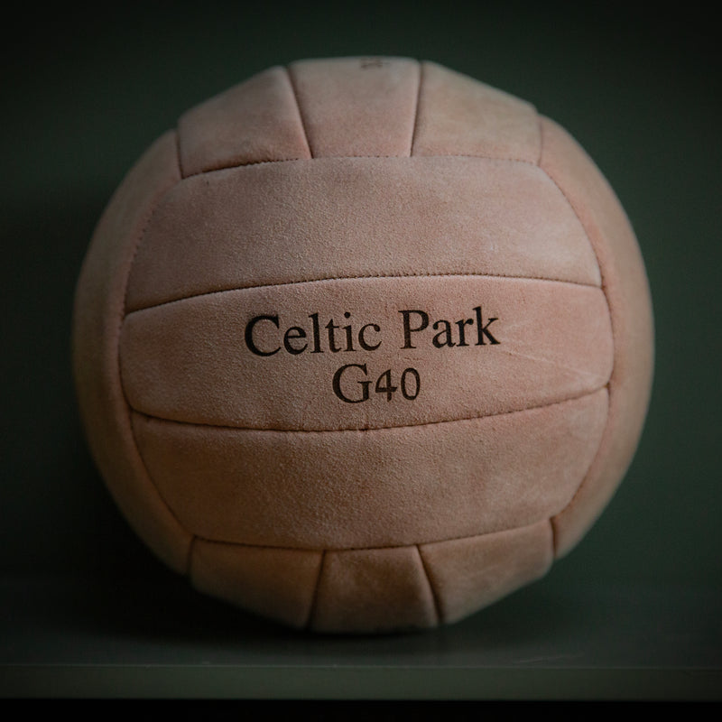 Personalised Suede Leather Football Ball
