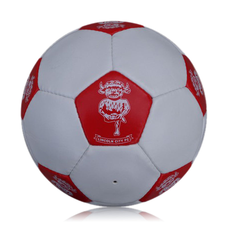 Custom Football Ball - 23 Panel Size 5 PVC 'Lincoln City FC'