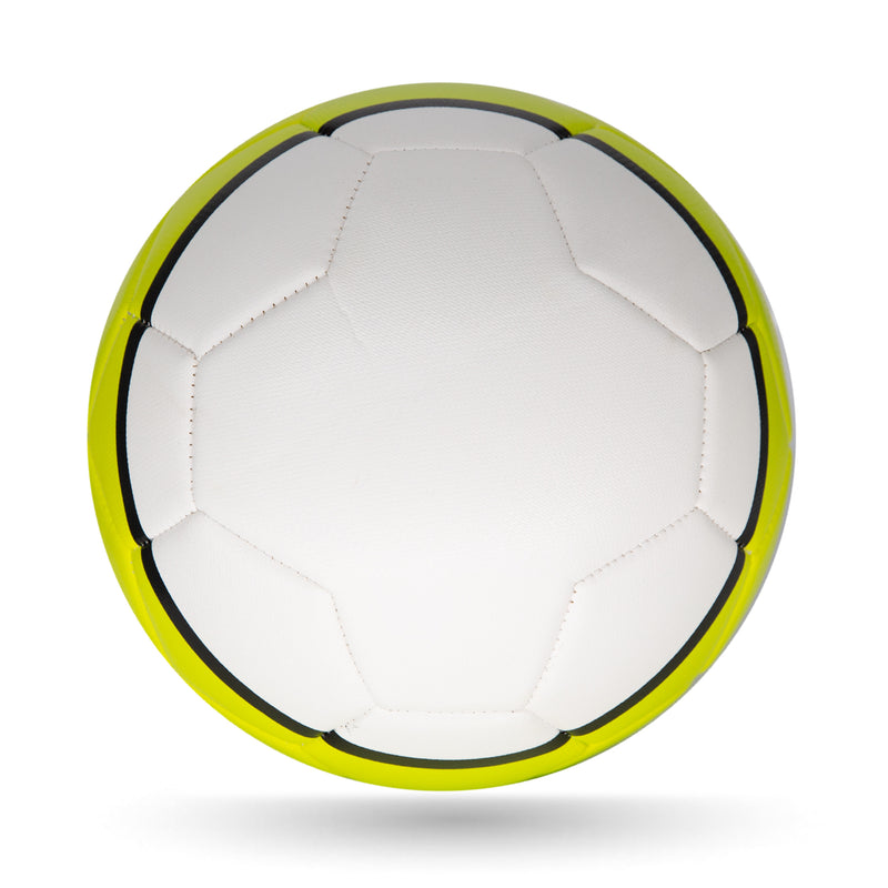 26 Panel  Plain Unbranded Football Size 5 - Yellow