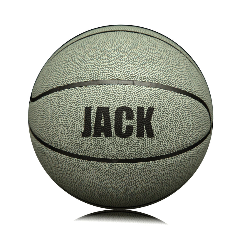 Personalised Basketball Ball - Size 7 - Grey