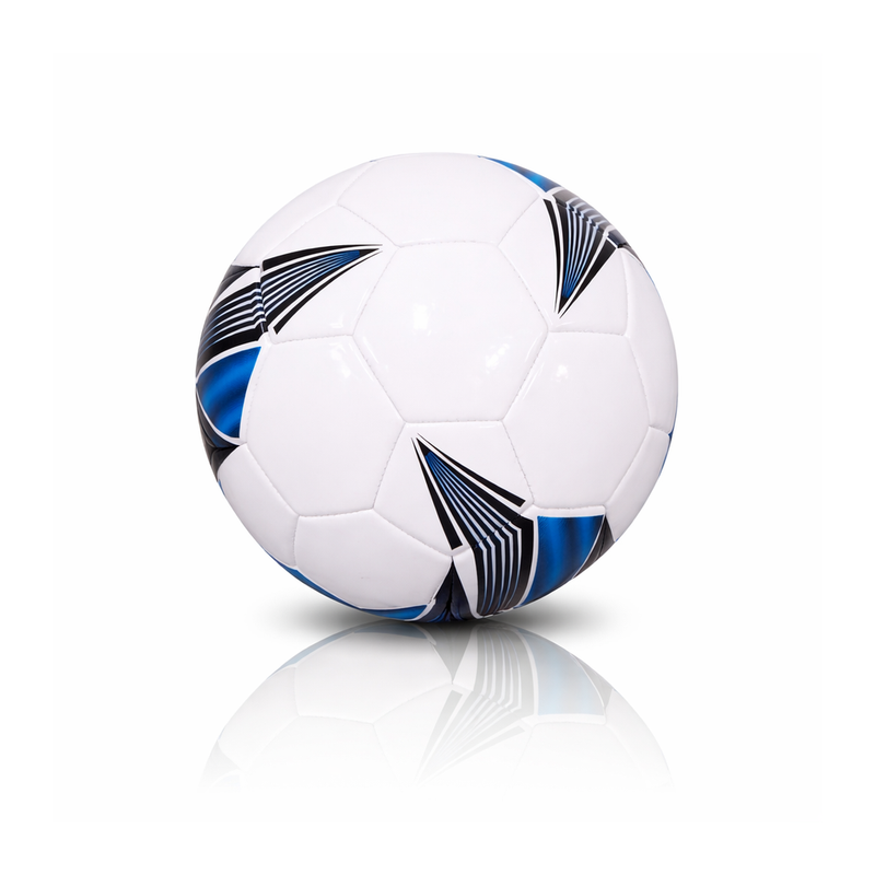 Plain Unbranded Football Ball V1 - Size 4 Blue