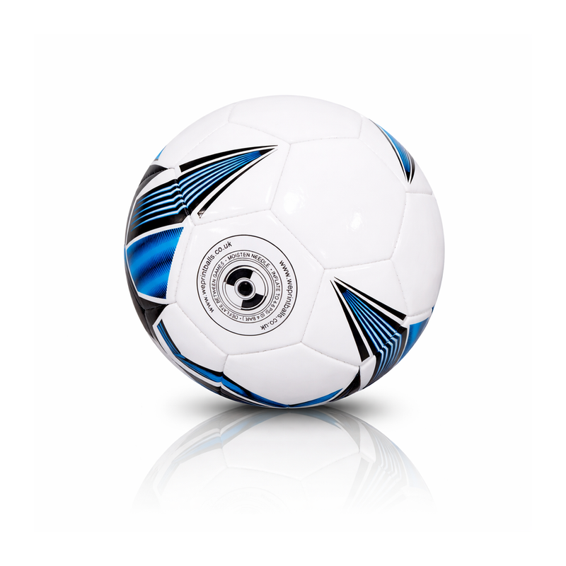 Plain Unbranded Football Ball V1 - Size 4 Blue