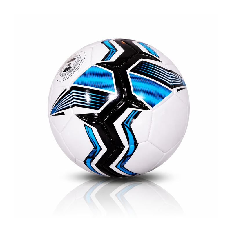 Plain Unbranded Football Ball V1 - Size 4 Blue