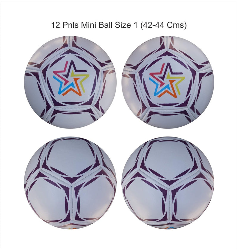 Custom Football Ball - 12 Panel Size 1 PVC 'Star'