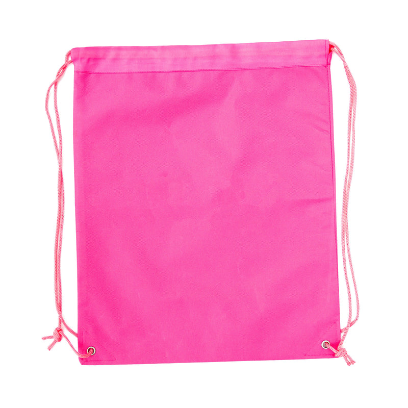 Wholesale Drawstring Bag Gym Sack - Pink