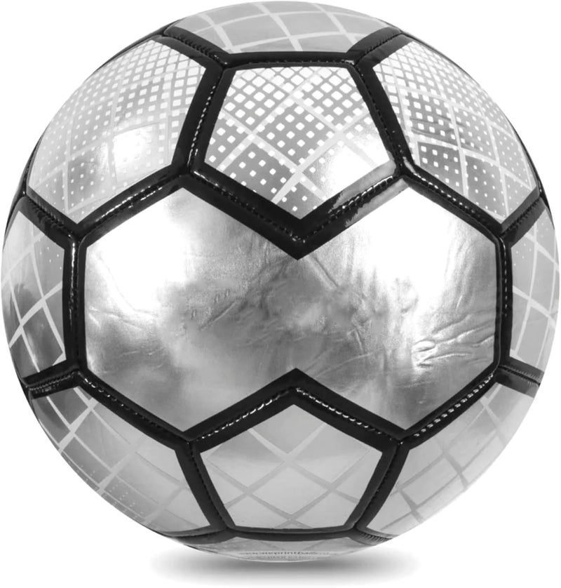 Wholesale Box of 40 Footballs (£1.50 per ball) SILVER SIZE 3