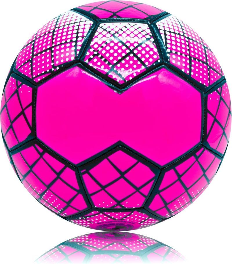 Wholesale Box of 40 Footballs (£1.50 per ball) PINK SIZE 5