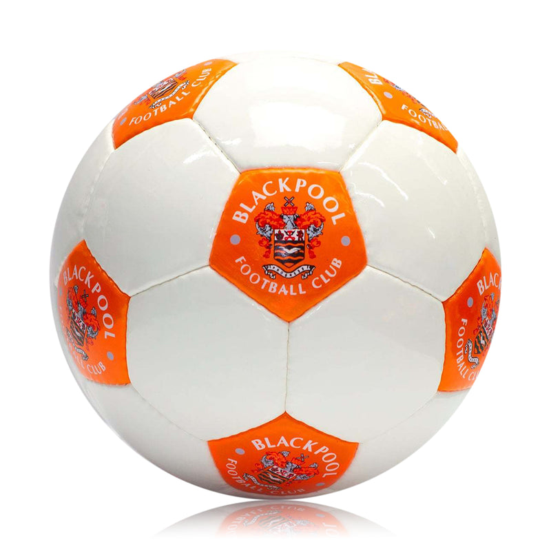 Custom Football Ball - 28 Panel Size 5 PVC 'Blackpool FC'