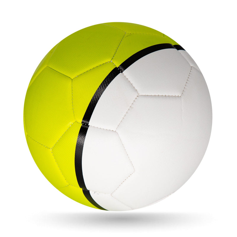 26 Panel  Plain Unbranded Football Size 5 - Yellow