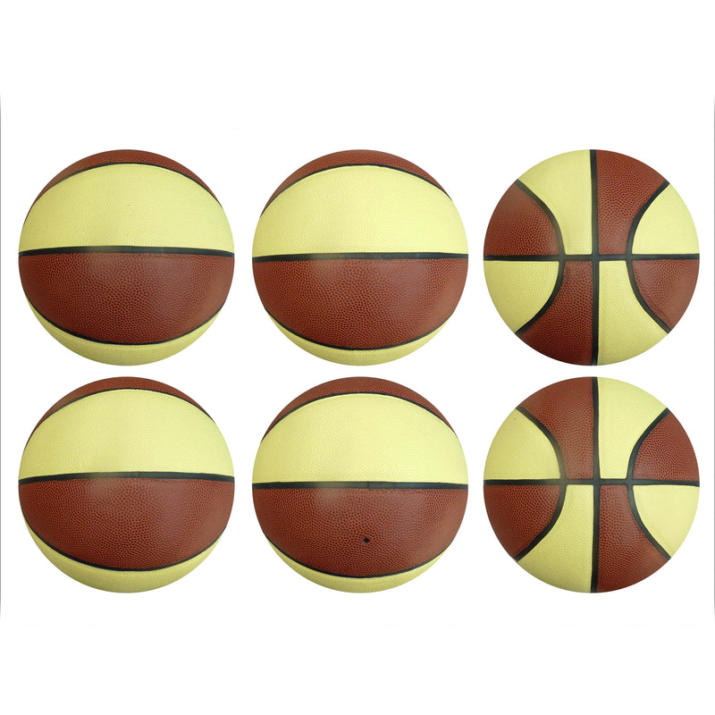 Personalised Basketball Ball - Size 7 Tan/Cream