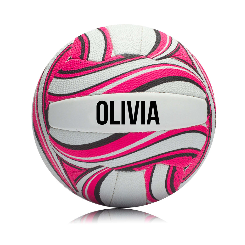 Personalised Netball Ball - Mint Size 5