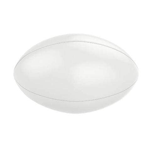 Plain White Rugby Ball - Size 5