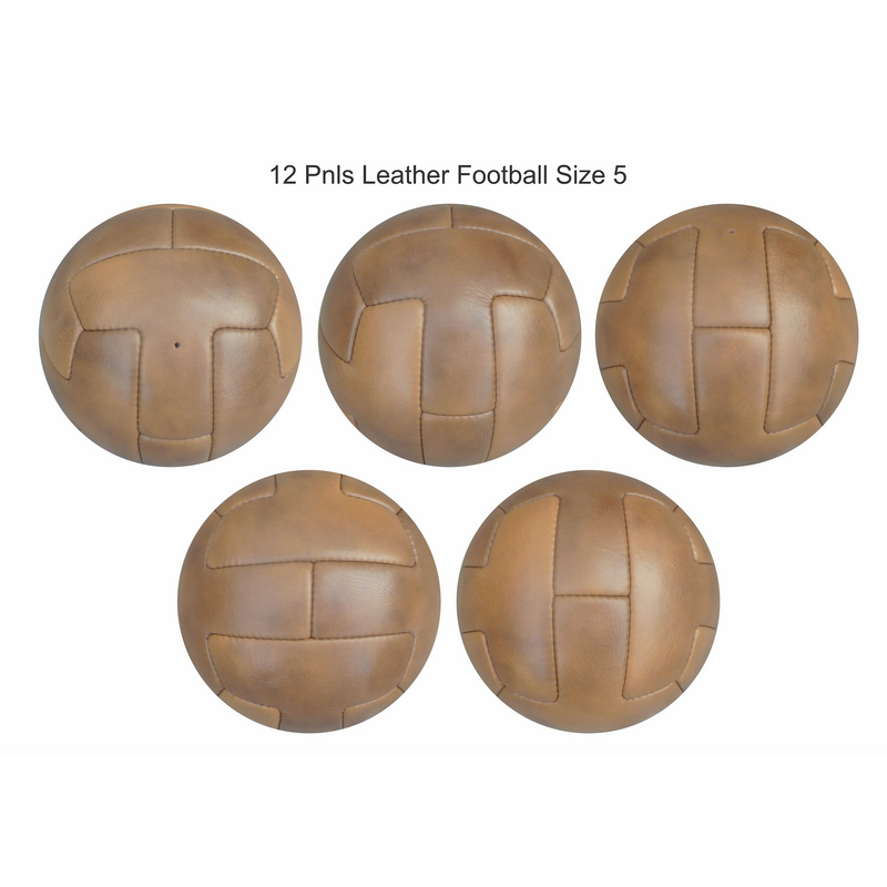 Product Example Custom Football Ball - Leather Ball T panel