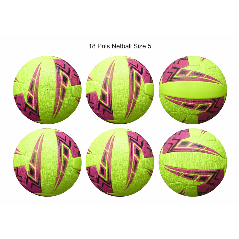 Product Example Custom Netball Ball - Fluo