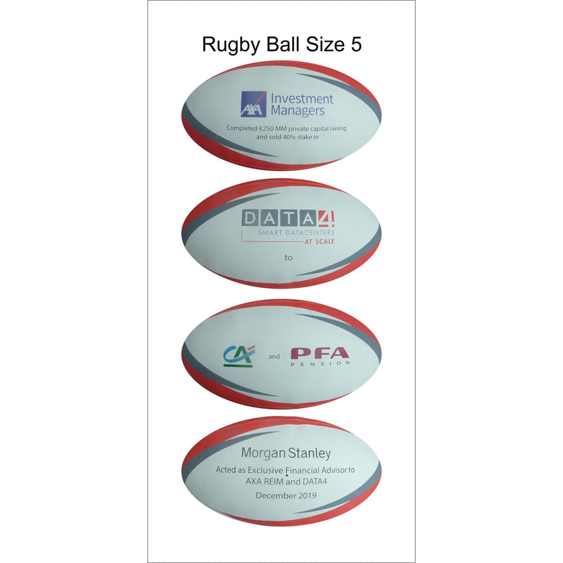 Product Example Rugby Ball - Axa Insurance