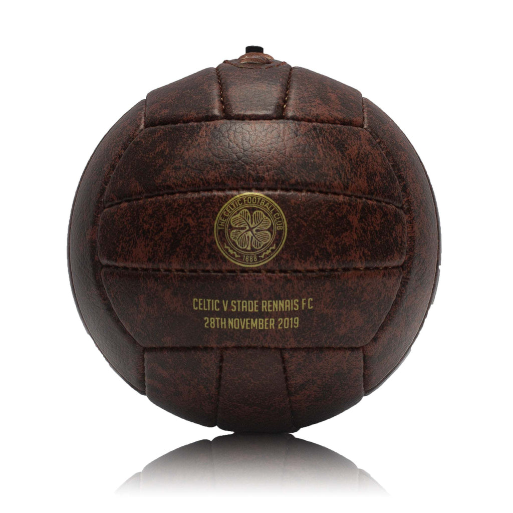 Vintage Football Ball - Faux Leather Mini